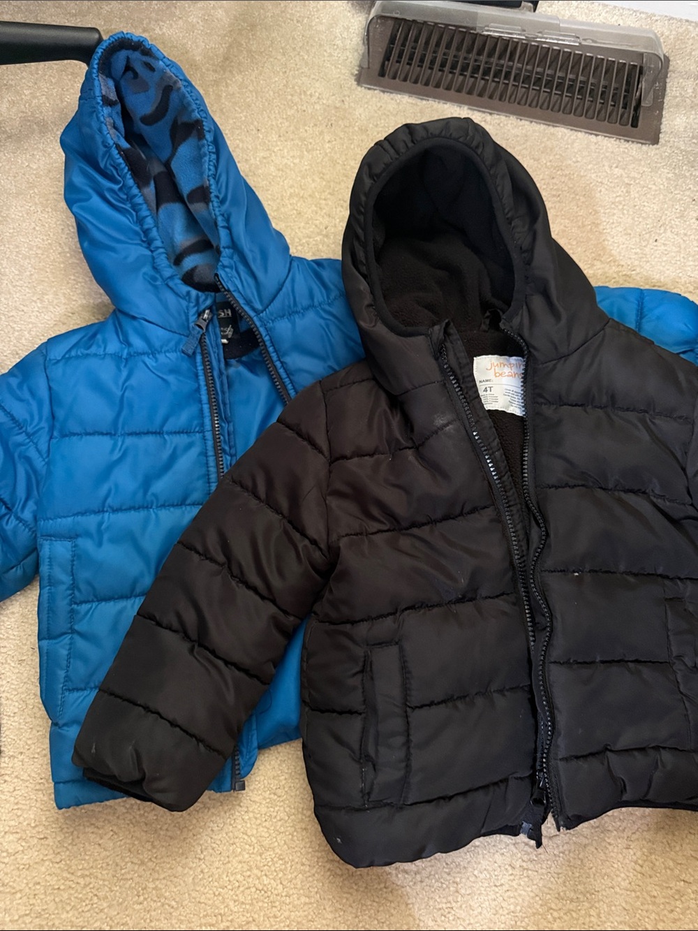 Toddler Boys Set Of 2 Winter Coats 4T